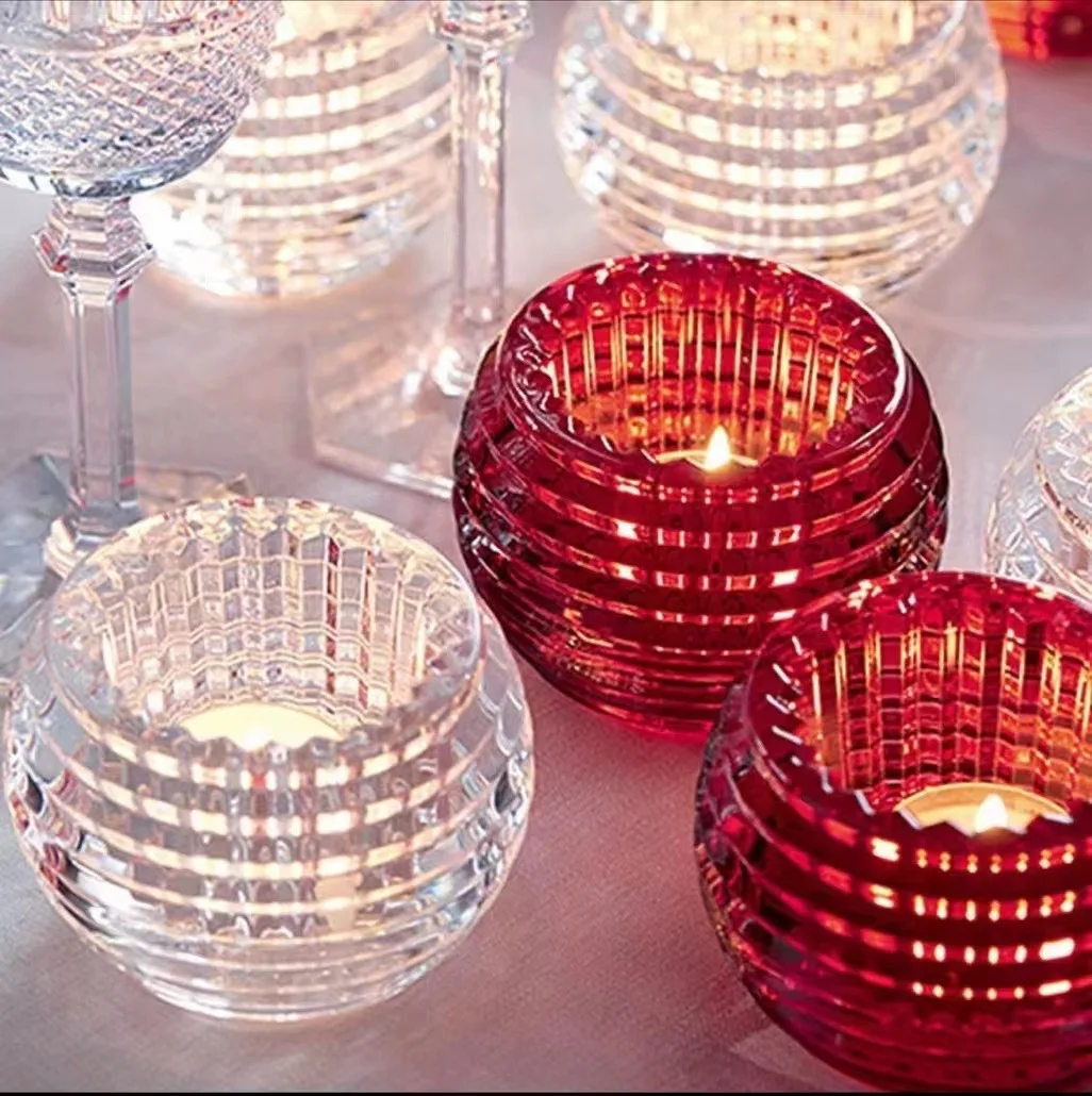 Candle Making Glass - Crystal Tealight Candle Holders Crystal Glass