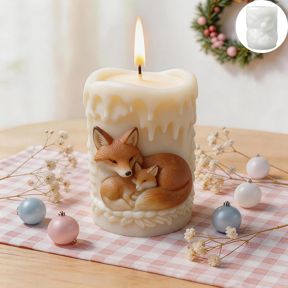 Candle Making For Beginners - Cylindrical Candle Mold Silicone Candle Mold