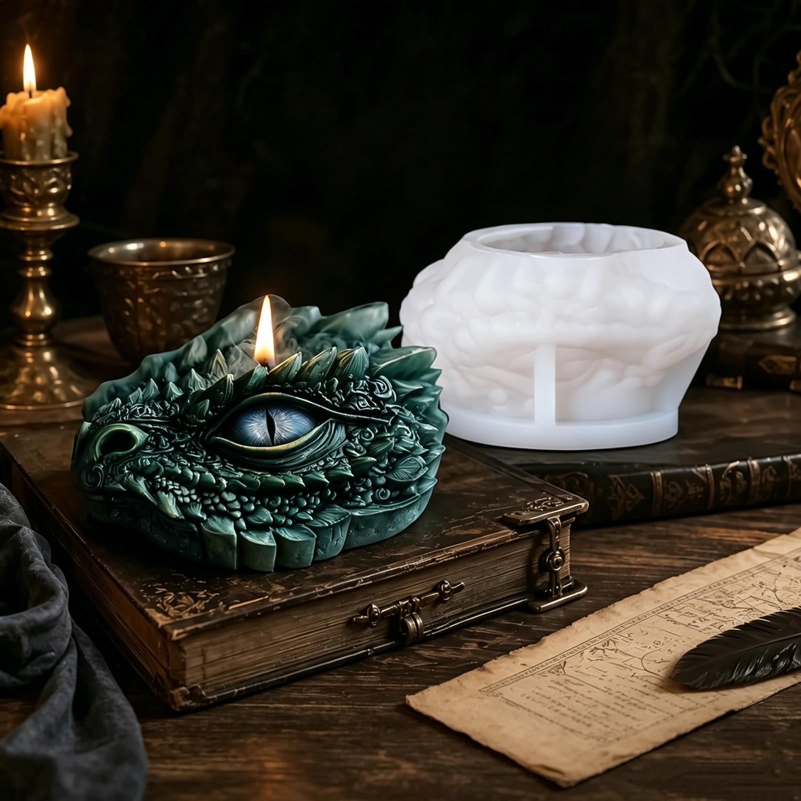 Dragon Eye Silicone Mold Easy  - Candle Making For Beginners recension och pris