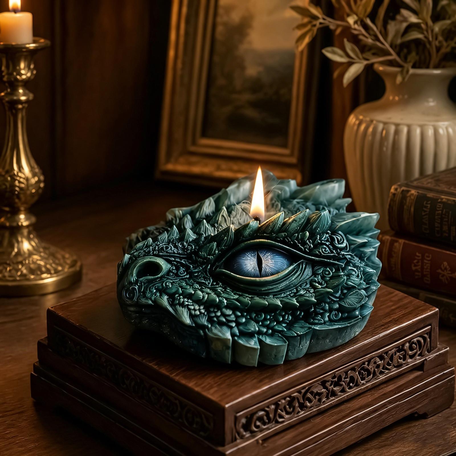 Dragon Eye Silicone Mold Easy  - Candle Making For Beginners recension och pris