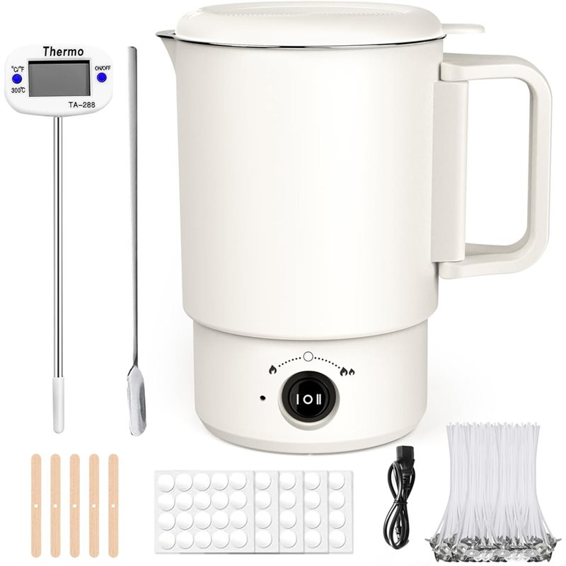 A47U Electric Wax Melting Pot  - Candle Making For Beginners recension och pris