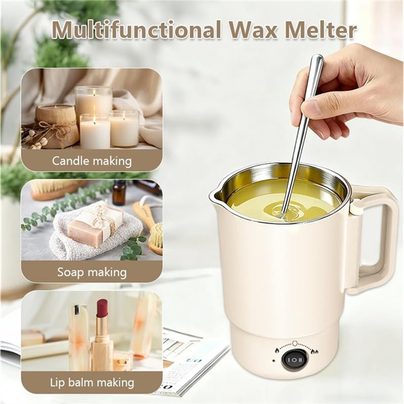 A47U Electric Wax Melting Pot  - Candle Making For Beginners recension och pris