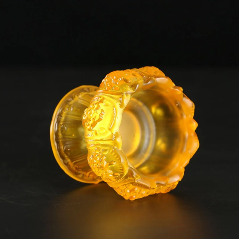 1PC Lifo Candlestick Glazed Ha - Candle Making Glass recension och pris