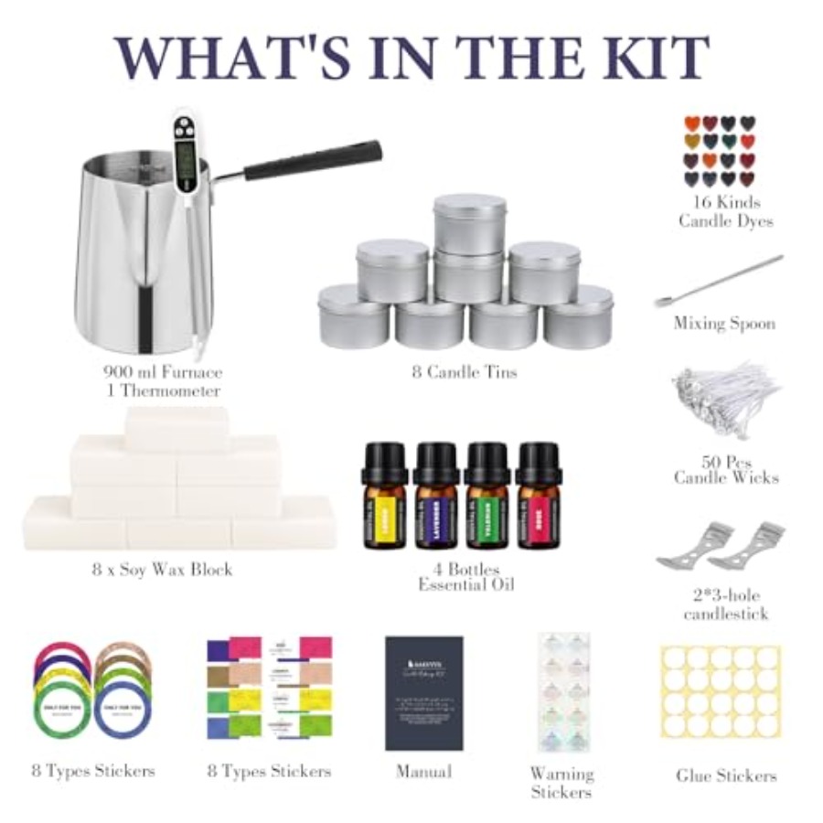 Home DIY Candle Making Kit, Fu - Candle Making For Beginners recension och pris
