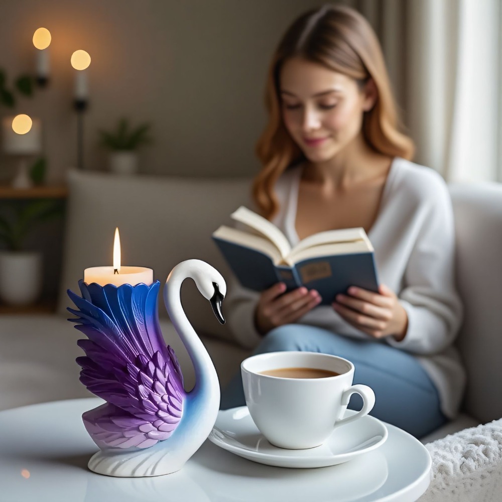 Reusable Swan Candle Cup Silic - Candle Making Vessels recension och pris