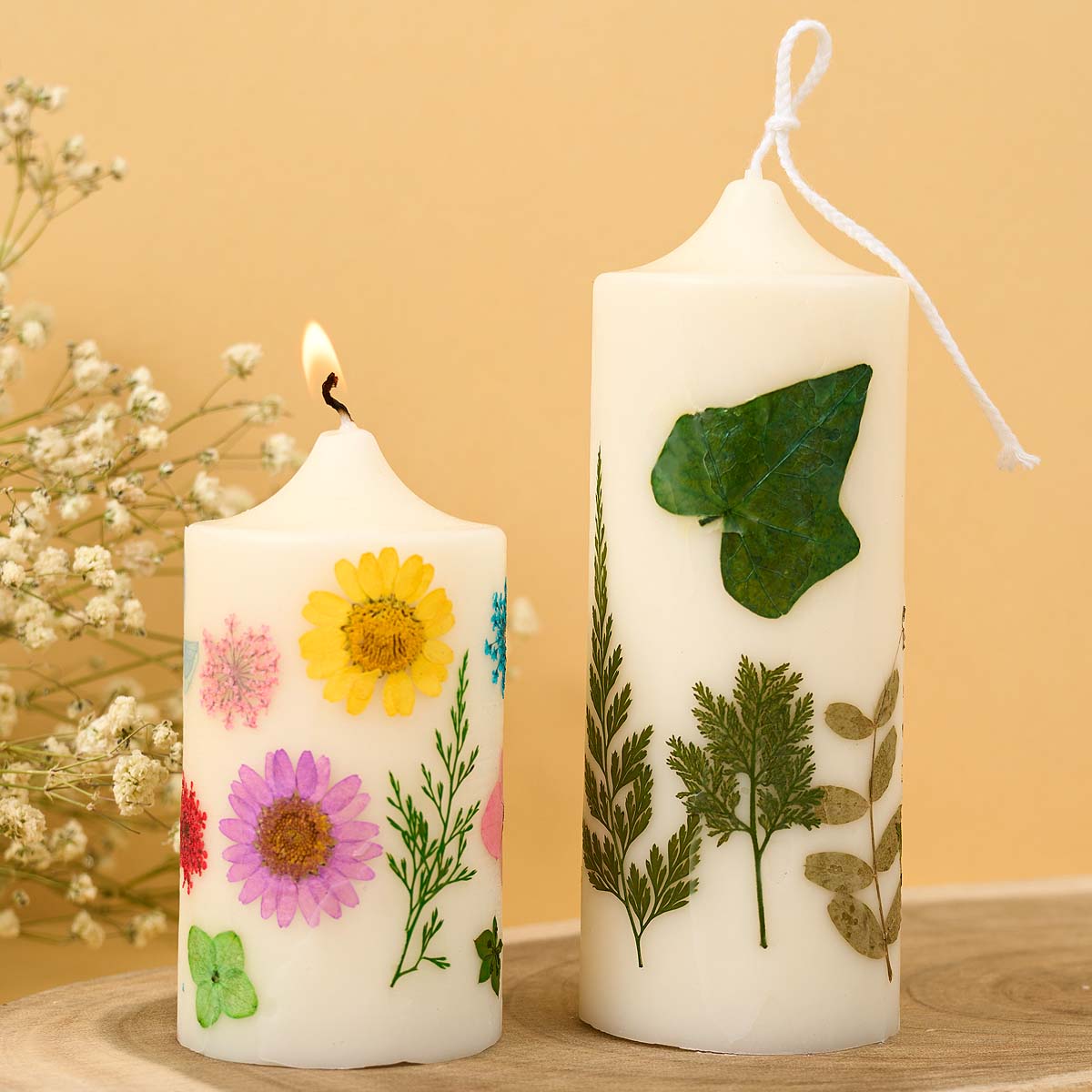 1 Pounds Pure White Soy Wax Fo - Soy Wax Pillar Blend recension och pris