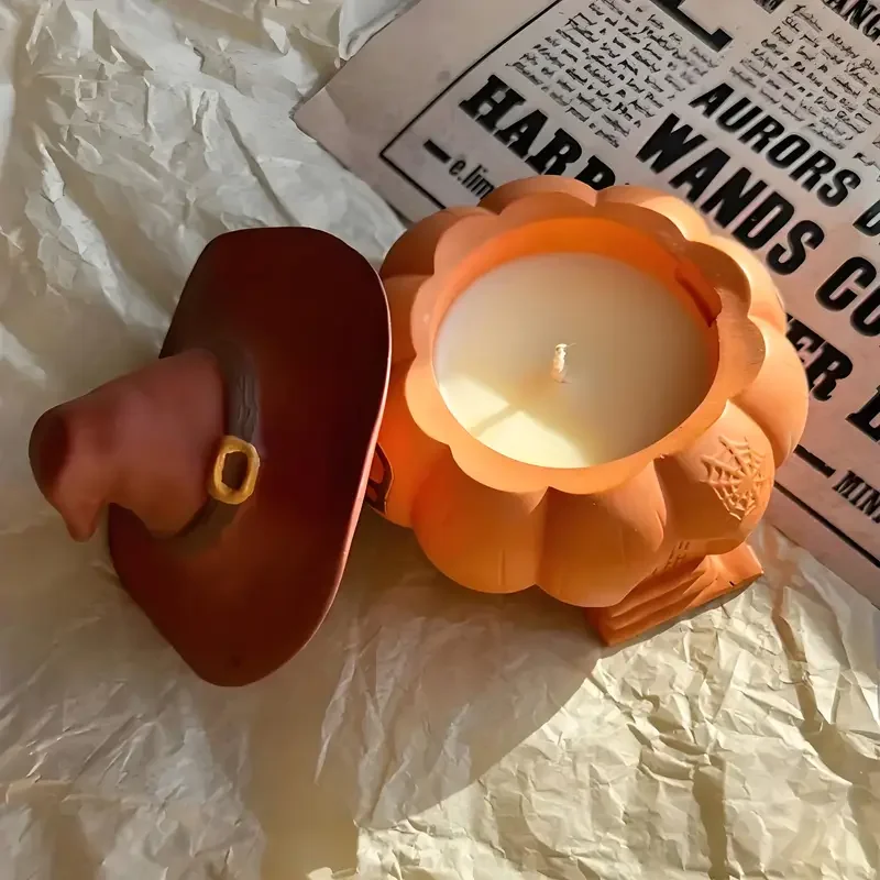 2Pcs/Set Halloween Hat Pumpkin - Candle Making Vessels recension och pris
