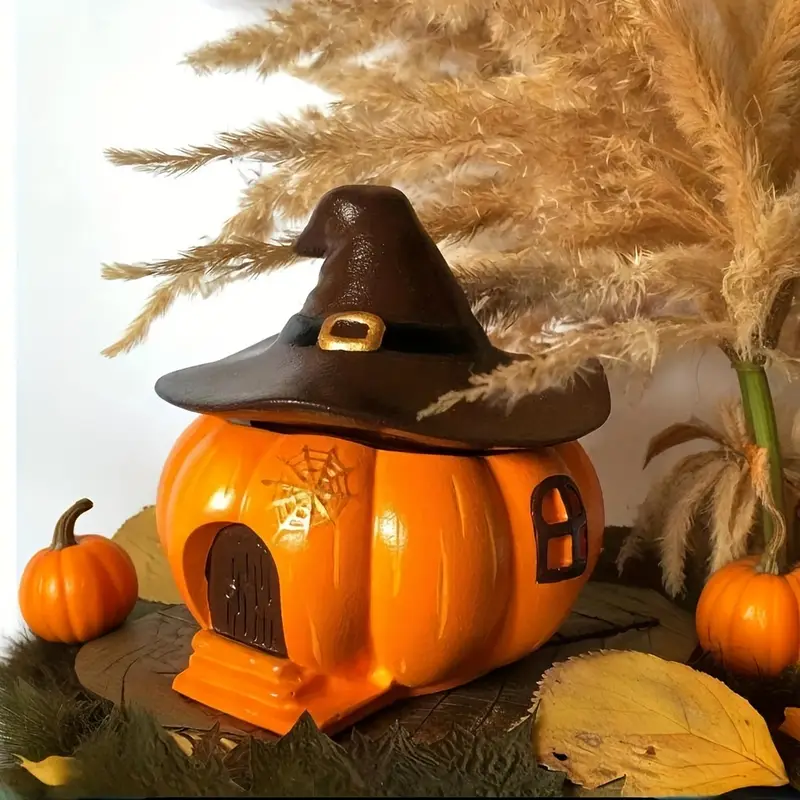 2Pcs/Set Halloween Hat Pumpkin - Candle Making Vessels recension och pris
