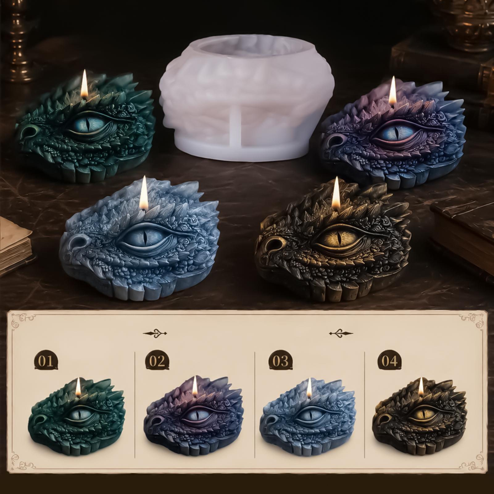 Dragon Eye Silicone Mold Flexi - Candle Making For Beginners recension och pris