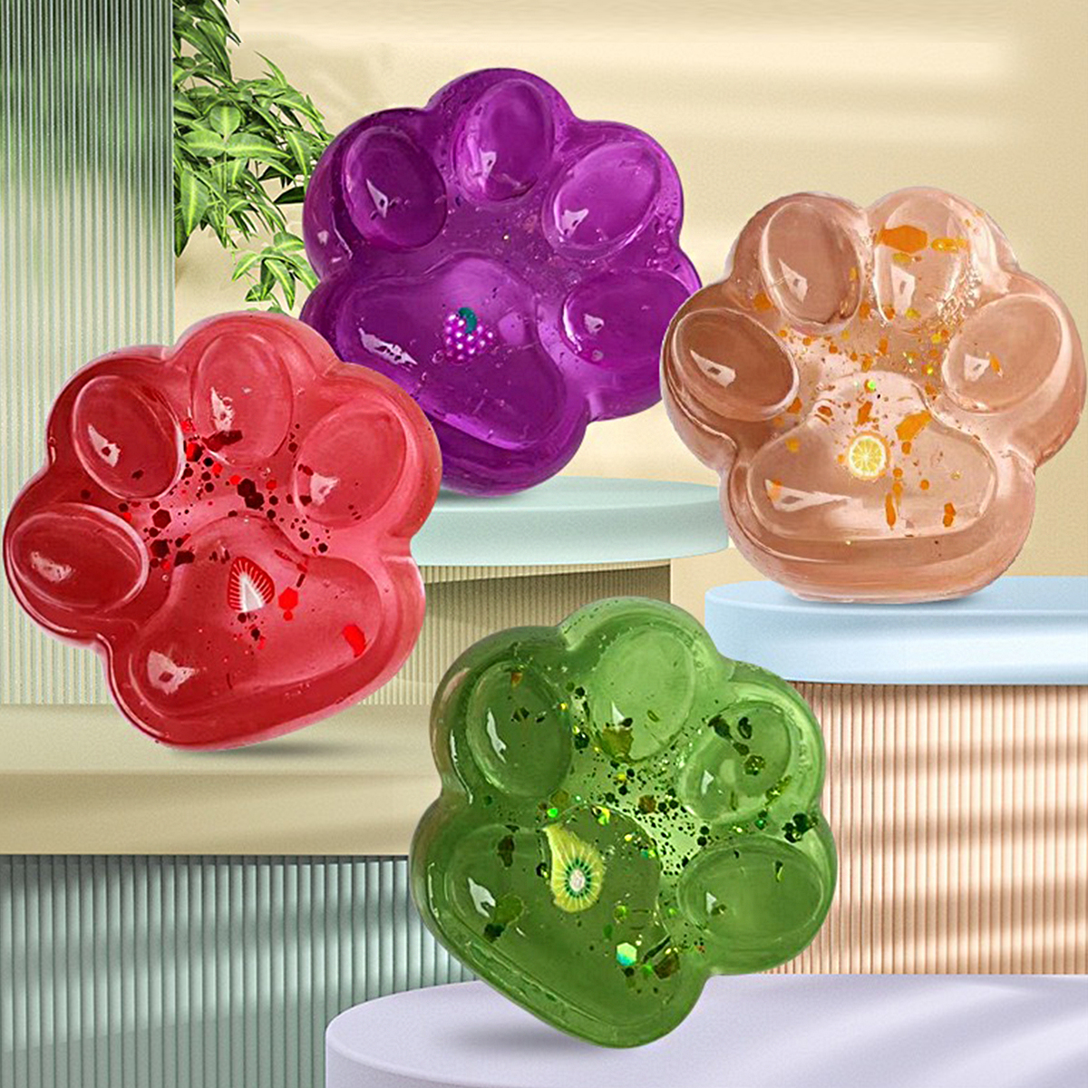 100G 7Colors Jelly Wax DIY Han - Candle Making Vessels recension och pris