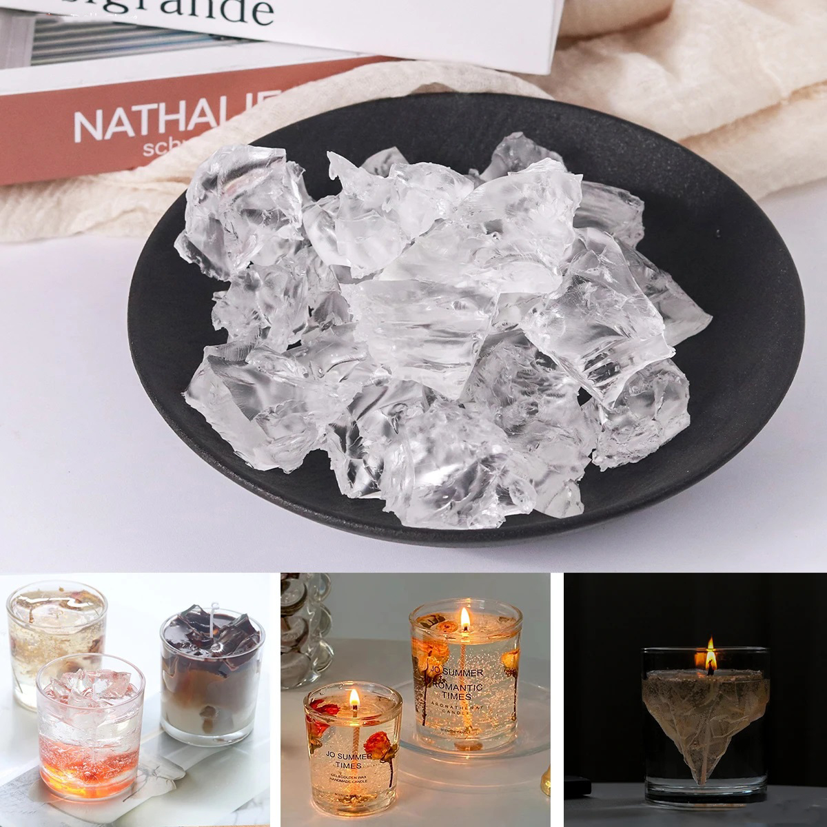 100G 7Colors Jelly Wax DIY Han - Candle Making Vessels recension och pris