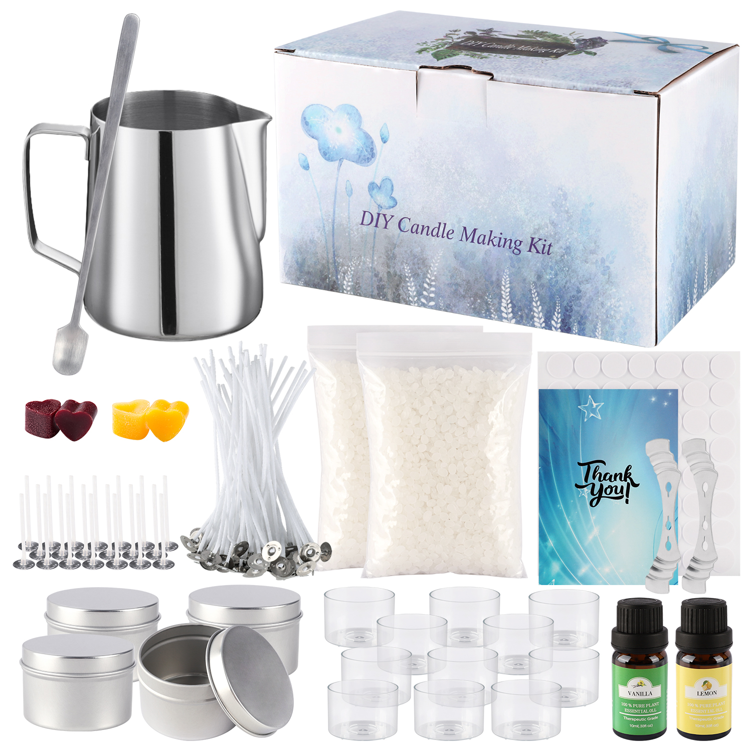 Simple DIY candle-making set,  - Soy Wax Pillar Blend recension och pris