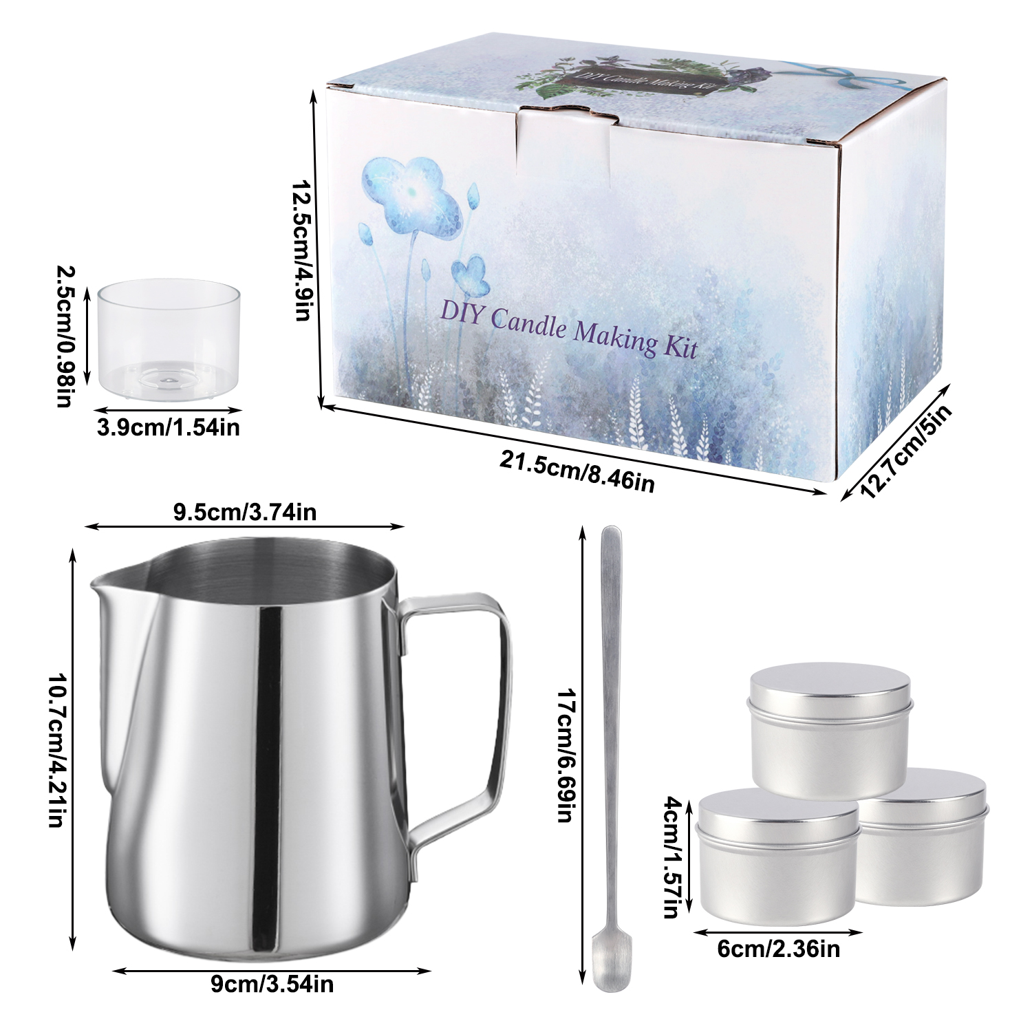 Simple DIY candle-making set,  - Soy Wax Pillar Blend recension och pris