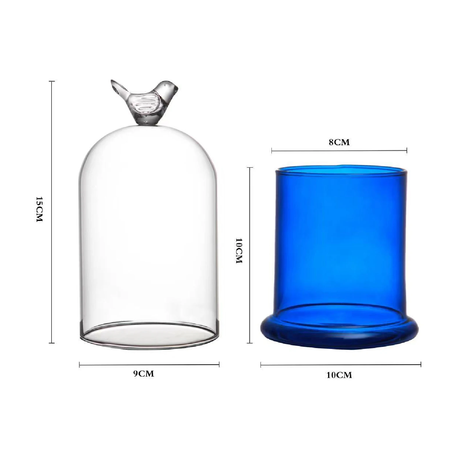 Glass Candle Cup Ornaments Ess - Candle Making Glass recension och pris
