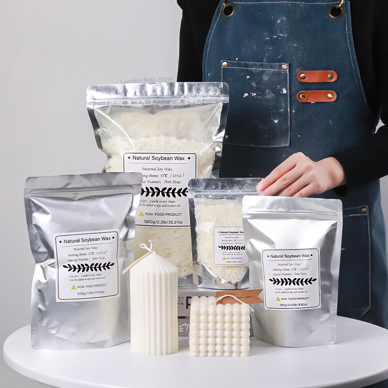 1000/500/250/100g Natural Soy  - Soy Wax Pillar Blend recension och pris