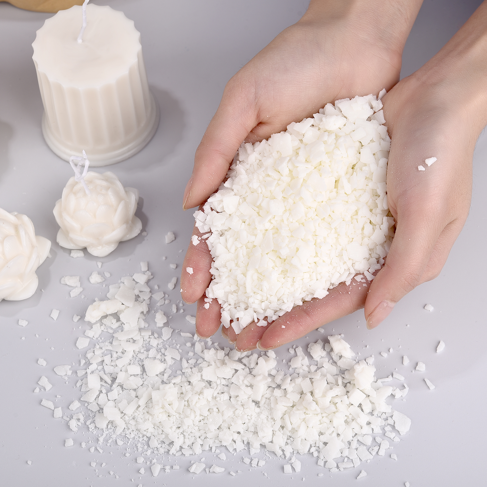 100/500/1000g Natural Soy Wax  - Soy Wax Pillar Blend recension och pris